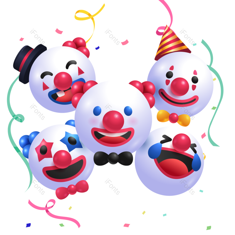 装饰图片,元素元素,聚会PNG,电商免抠素材